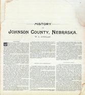 History 1, Johnson County 1900